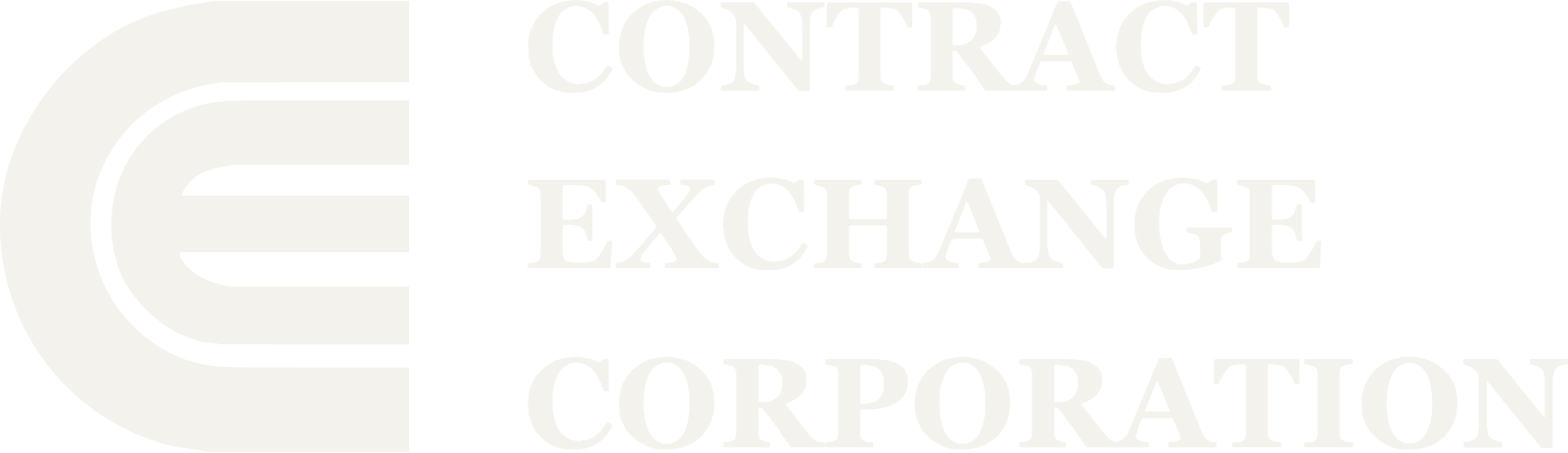 Contract Exchange Corporation - Header Logo